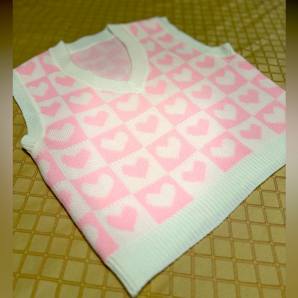 Valentine's heart vest